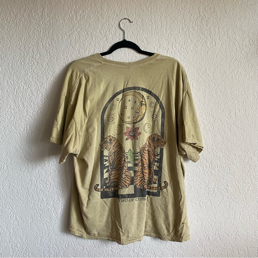 UO two of cups tee